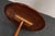 Mid-Century Modern Solid Walnut Tulip Style Pedestal Side Table by Prodelco For Sale - Image 15 of 18