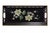 Black Old World English Toleware Bar Cart Tray, Grandmacore Living Room Ottoman Decor For Sale - Image 8 of 15