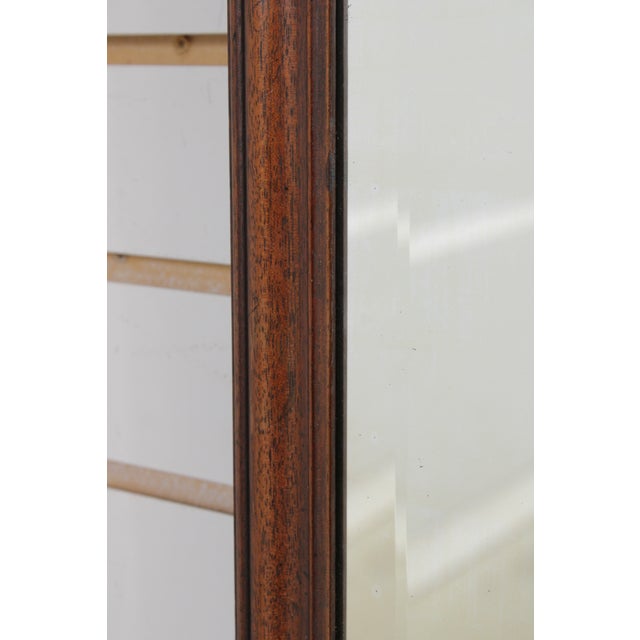 Chippendale Style Mahogany Tall Wall Mirror For Sale - Image 9 of 13