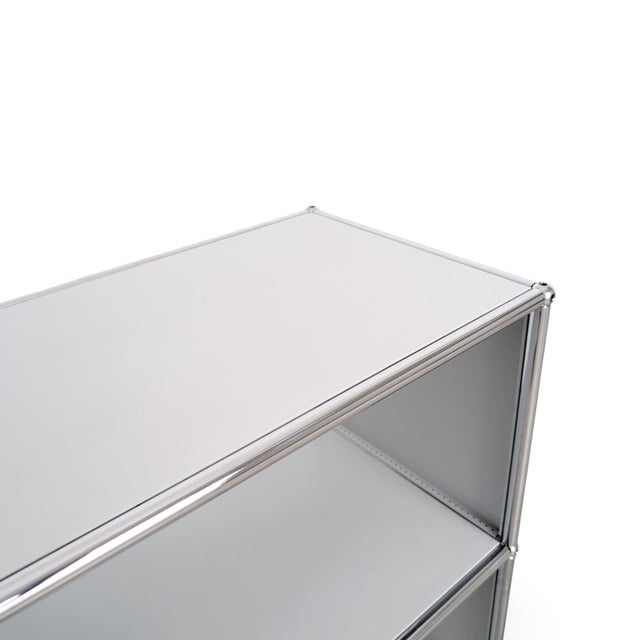 Original Usm Haller Chest of Drawers Fritz Haller White Cabinet Sideboard2 For Sale - Image 6 of 8