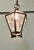 Arts and Crafts Brass and Glass Hall Lantern For Sale - Image 3 of 8