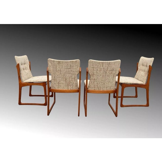 Dining Chairs from Vamdrup Stolefabrik, Denmark, 1960s, Set of 4 For Sale - Image 4 of 18