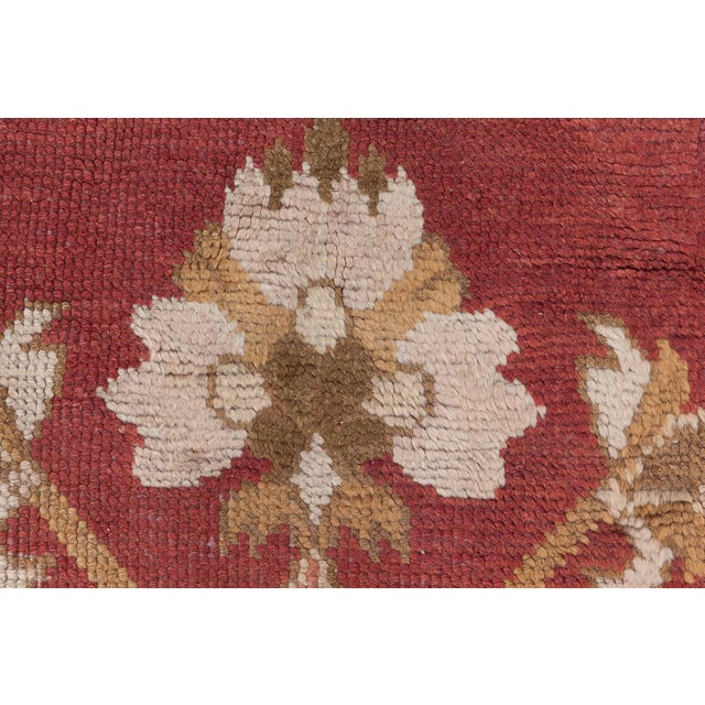 English Antique English Axminster Wool Rug For Sale - Image 3 of 12