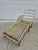 Antique Weathered Green Chaise Lounge For Sale - Image 4 of 13
