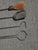 Share Set of Four Vintage French Country Black Cast Iron Fireplace Tools For Sale - Image 16 of 17