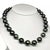 Diamond Tahitian Pearl Necklace 14k Gold Certified For Sale In New York - Image 6 of 9