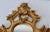 Glass Italian Rococo Style Gilt Molded Wall Mirrors-A Pair For Sale - Image 7 of 10