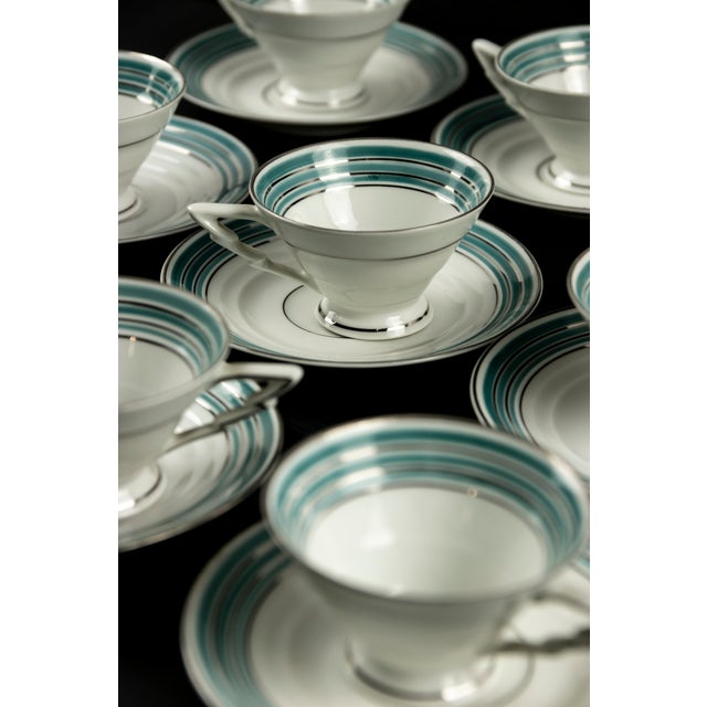 Coffee Set, Mid-20th Century, Set of 18 For Sale - Image 4 of 15