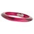 Miriam Salat Wine Red Translucent Resin and Sterling Silver Summer Bangle For Sale - Image 15 of 18