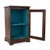 This weathered wooden display case on legs is an excellent discovery for retro furniture enthusiasts looking for an...