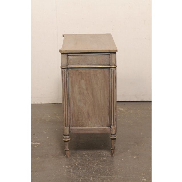 Wood French 19th C. Painted Commode- Cute Size! For Sale - Image 7 of 12