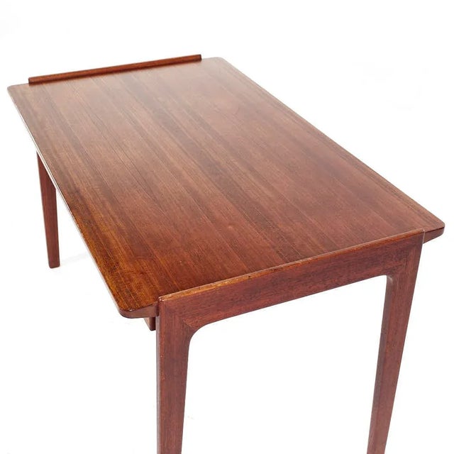 Tove & Edvard Kindt-Larsen for Thorald Madsens Mid Century Danish Teak Desk For Sale - Image 10 of 11
