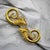 Vintage Lalaounis 22k Gold Spiral Bull’s Head Earrings, A Pair For Sale - Image 9 of 10