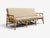 Mid-Century Modern Ficks Reed, Three Seater Sofa, Bamboo, Cane, Beige Tweed, Usa, 1950s For Sale - Image 3 of 15