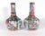 Mid 19th Century Chinese Export Porcelain Bottle-Form Rose Medallion Vases For Sale - Image 5 of 18