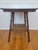 Early 20th Century Early 20th-Century Oak Square Parlor Table With Lower Shelf For Sale - Image 5 of 12