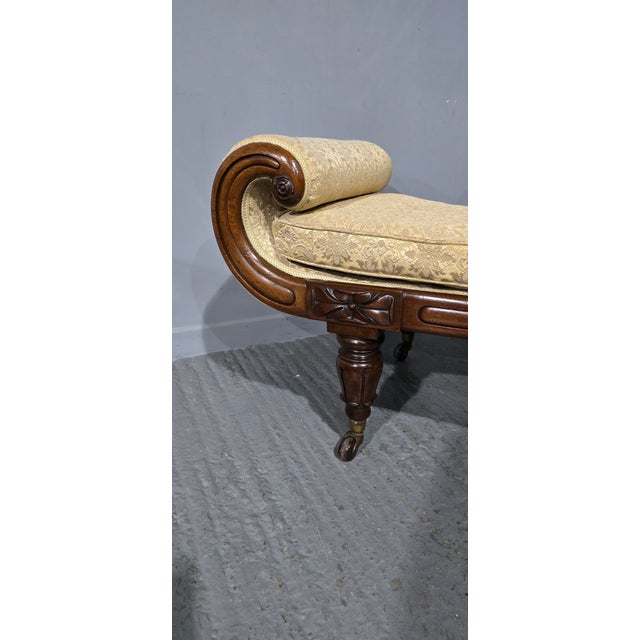 William IV Chaise Lounge, 1820s For Sale - Image 6 of 14