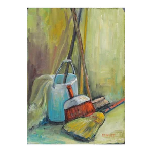 Domestic Tools - Modern Still-Life by Dorothy Violet Bywater-Schust