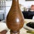 Mid-Century Wood Wooden & Bubble Glass Buffet Table Lamp, 1970s For Sale - Image 12 of 16