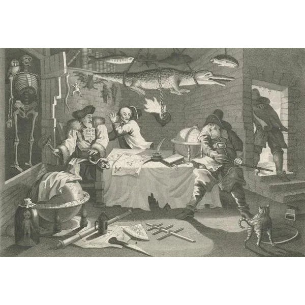 Title: Hudibras beats Sidrophel and his man Whacum (Twelve Large Illustrations for Samuel Butler's Hudibras, Plate 8) The...