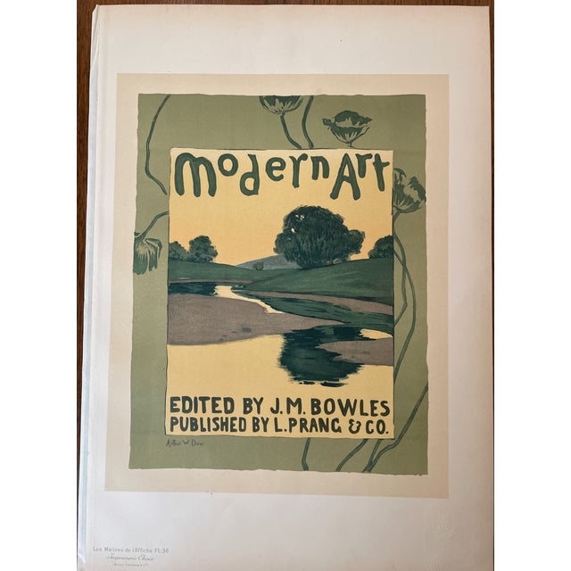 This is an authentic, original plate from the publication Les Maîtres de l'Affiche (Masters of the Poster) published in...