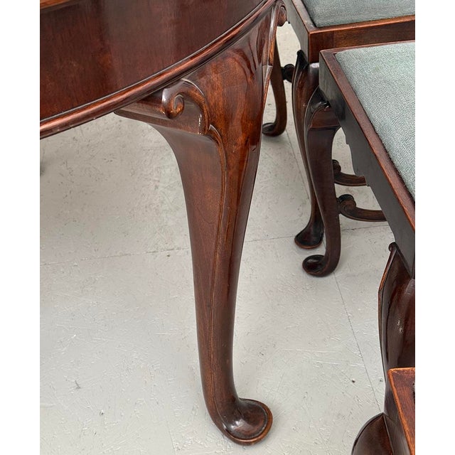 Antique Dining Set in the style of Gerstel, 1930s, Set of 7 For Sale - Image 13 of 18