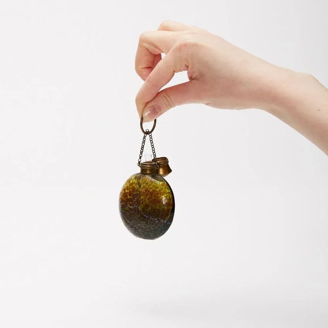 Brown Late 19th Century Venetian Sent Bottles from Artistica Barovier, Set of 5 For Sale - Image 8 of 14