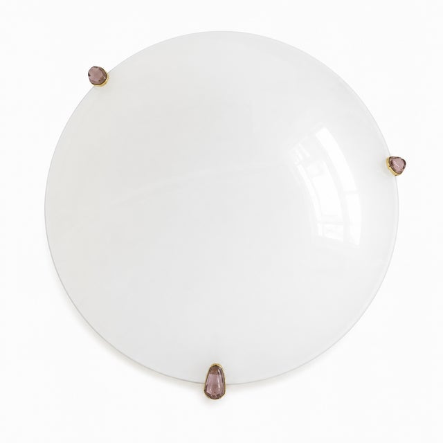 Mid-Century Modern Mushroom Glass Table Lamp by Aureliano Toso, 1970s For Sale - Image 6 of 13