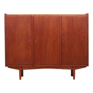 Danish Teak Highboard, 1960s For Sale