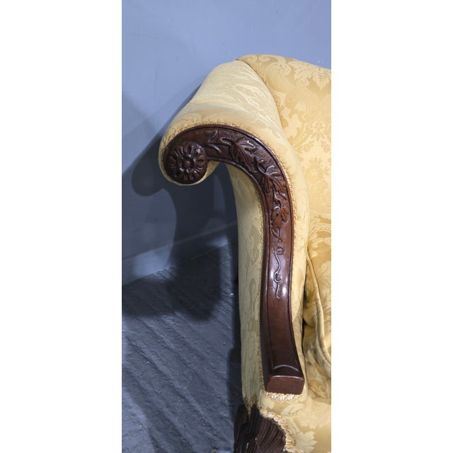 Camel Backed Mahogany Sofa, 1910s For Sale - Image 10 of 18