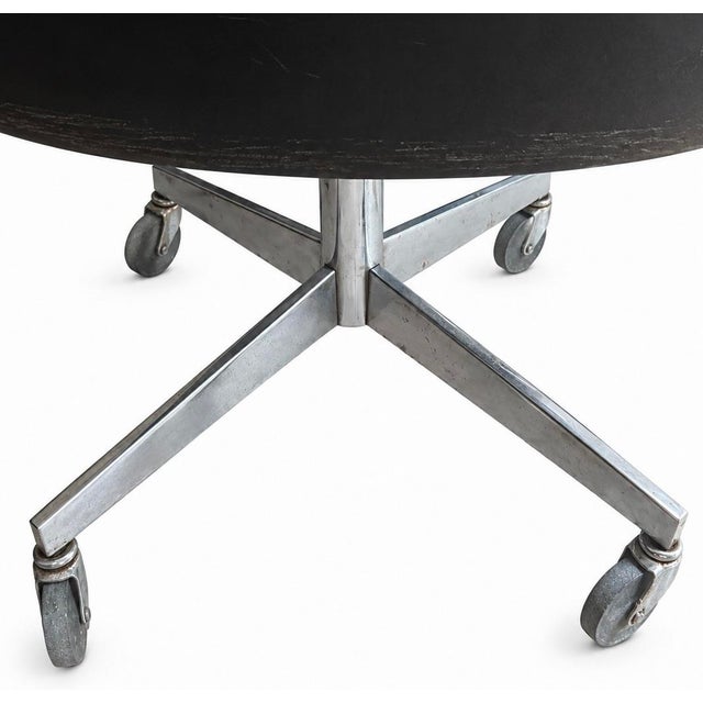 1970s Vintage Steelcase Executive Swivel Chairs, Pair For Sale - Image 5 of 6