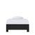 Wood Liam Standard Bed Twin Extra Long - Black For Sale - Image 7 of 12