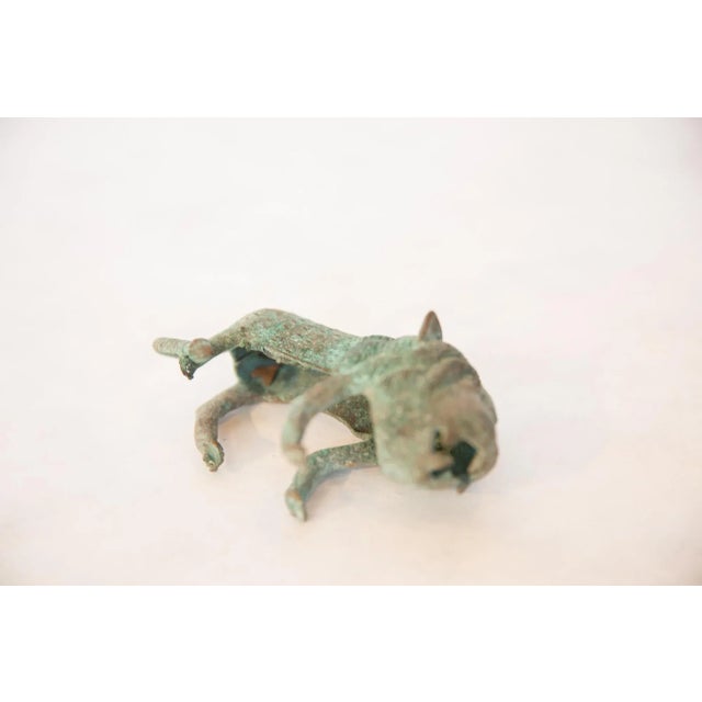 Mid 20th Century Vintage African Oxidized Copper Wild Thing For Sale - Image 5 of 8