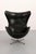 Black Egg Chair in Black Leather by Arne Jacobsen, 1960s For Sale - Image 8 of 14