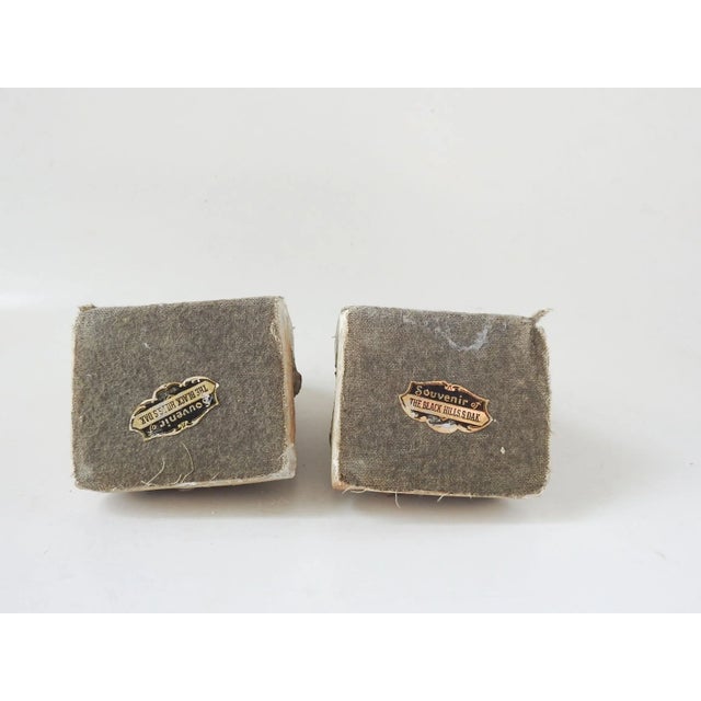 Gray Vintage Handmade Crystal & Rock Bookends For Sale - Image 8 of 9