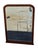 19th Century French Art Deco Fruitwood Stencil Inly Heavy Mirror. For Sale - Image 18 of 18