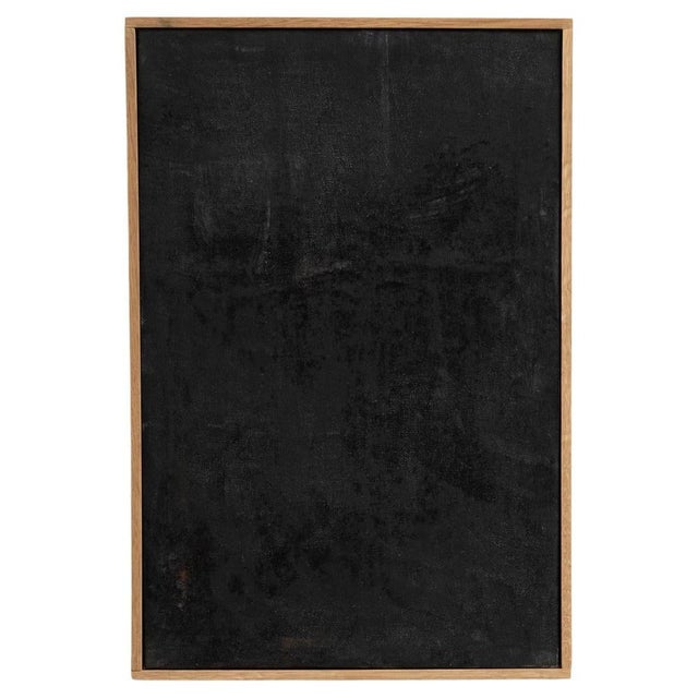 Enrico Della Torre, Art Black Composition, Charcoal on Canvas, 2017 For Sale - Image 12 of 12