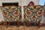 This exquisite pair of French Louis XV Style Bergere Chairs combines 18th-century Rococo elegance with deep, inviting...