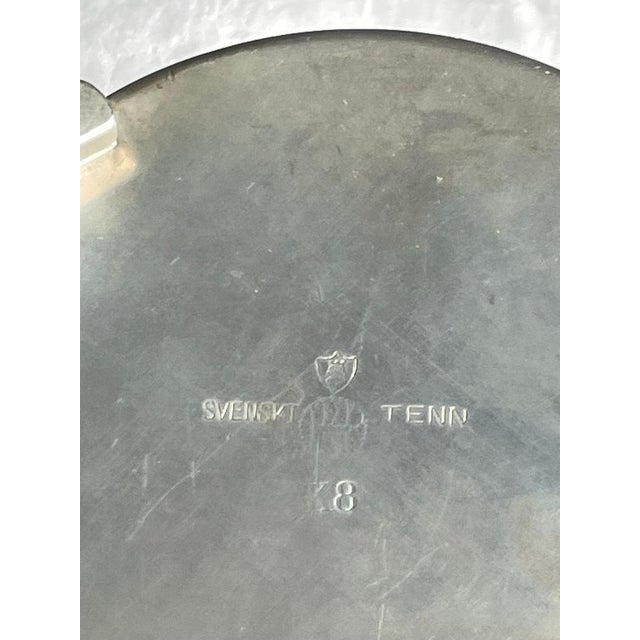 Swedish Art Deco Pewter Lidded Box from Svenskt Tenn, 1936 For Sale - Image 6 of 10