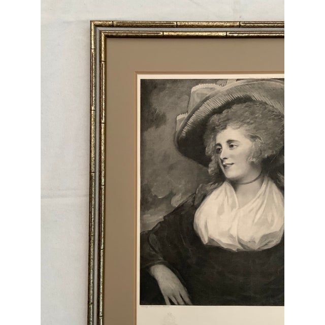 Antique Lithograph After George Romney, Lady Arabella Ward, C. 1900 For Sale - Image 11 of 15