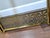 Vintage Brass & Glass Fireplace Screen - Arched Hollywood Regency Folding Screen For Sale - Image 4 of 8