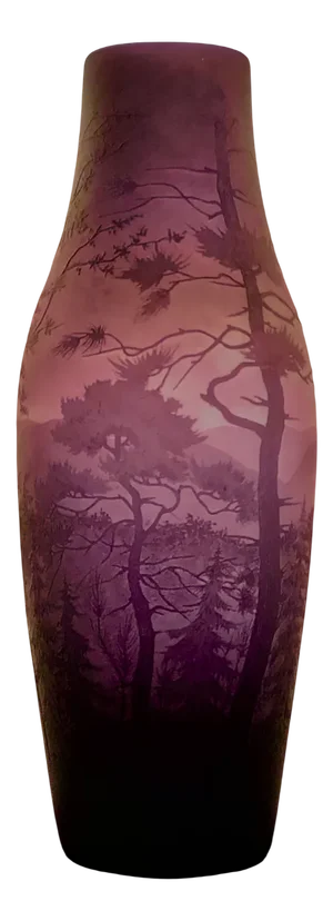 Art Deco Cameo Vase, 1890s