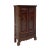 This is a vintage wardrobe storage cabinet with a drawer for small-item storage. The doors have charming oriental scenery...