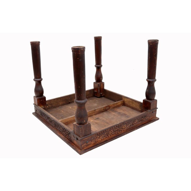 Vintage Wooden Dining Table, 1970s For Sale - Image 10 of 17