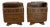 Vintage Art Deco End Tables by Halabala for U.P. Zavody in Brno, 1920, Set of 2 For Sale