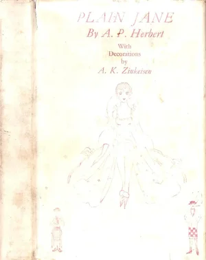 "Plain Jane" Book 1927 Herbert, A.P.