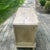 Brass Mid 20th Century Traditional Carved Vintage Bleached 3 Drawer Chest For Sale - Image 8 of 11