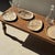 Stone Small Trinket Tray or Dish in Beige Petrified Wood with Small Black Heart-Shaped Circles D21-25 -3314 For Sale - Image 7 of 18