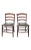 A Pair of Early 20th Century Victorian Style Ladder Back Walnut and Needlepoint Upholstered Seat Side Chairs For Sale - Image 11 of 11
