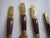 Vintage Siam Thai Brass and Rosewood Flatware Set, Service for 6 For Sale - Image 4 of 6